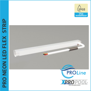PROLINE | NEON FLEX LED STRIP Silikon IP68 für Schwimmbad 16.5X16.5 MM nach Maß