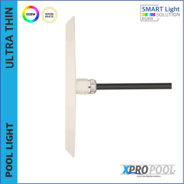 Ultrathin pool light 10w | 160x10 MM | Warm White / RGB+W