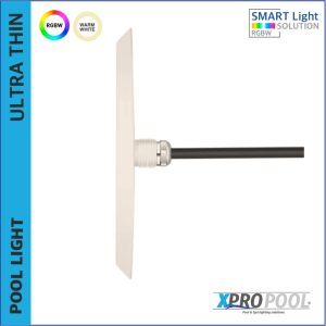 Ultrathin pool light 18w | 230x10 MM | Warm White / RGB+W