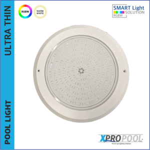 Ultrathin pool light 18w | 230x10 MM | Warm White / RGB+W