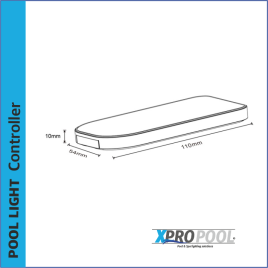RF 2.4GHz Aftsandbediening voor DIM/RGB/RGBW Controller