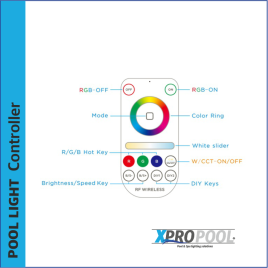 RF 2.4GHz Aftsandbediening voor DIM/RGB/RGBW Controller