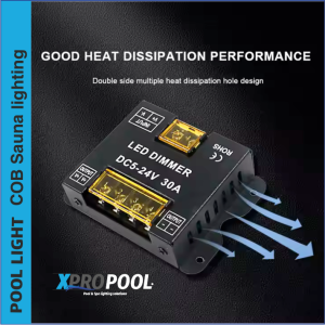 SET COB LED Strips for Sauna IP67 pour les hautes températures et les environnements humides jusqu'à 105 C