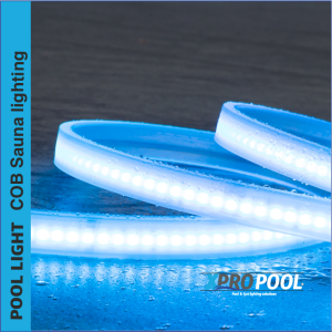 Tiras LED COB para sauna IP67 para altas temperaturas y ambientes húmedos