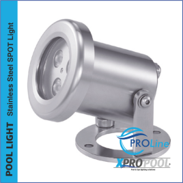 PRO LINE | 75mm RVS 316L Onderwater Spot | 6W - 9W