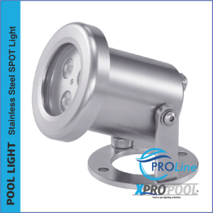 PRO LINE | 75mm RVS 316L Onderwater Spot | 6W - 9W