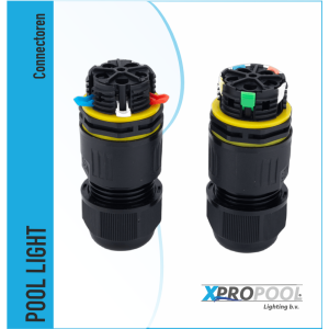 XPRO POOL | Connecteur de câble étanche avec connecteur rapide à 5 broches