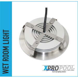 Spot encastré pour sauna en acier inoxydable 6W D90x19MM IP67