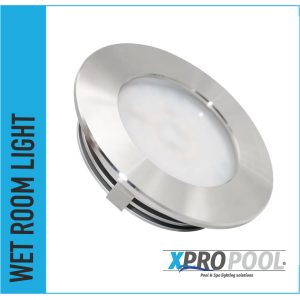 Spot encastré pour sauna en acier inoxydable 6W D90x19MM IP67