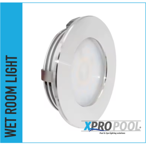 Spot encastré pour sauna en acier inoxydable 6W D90x19MM IP67