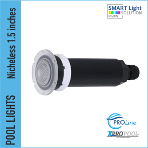 Nicheless pool light 12-18 Watt | White - Color LED for Pool and Hot Tub Spa