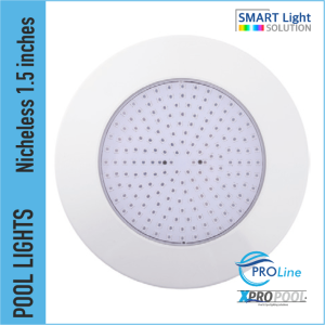 PROLINE | Nicheloos Ultradunne Zwembadlamp 260x12x88 mm ABS | 1.5 inch