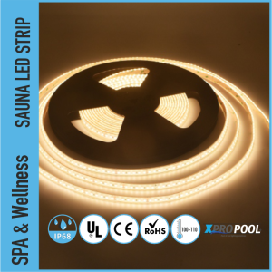 PRO LED Strips Sauna IP68 for high temperature & and humid environments UL certificate