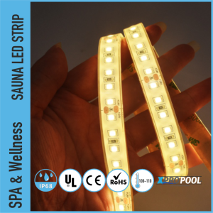 PRO LED Strips Sauna IP68 für hohe Temperaturen & und feuchte Umgebungen UL Zertifikat