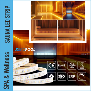 PRO LED Strips Sauna IP68 for high temperature & and humid environments UL certificate
