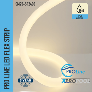 PROLINE | NEON FLEX LED STRIP Silikon IP68 für Schwimmbad | Mono 360° strahlend | Maßgeschneidert