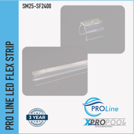 PROLINE | NEON FLEX LED STRIP silicone IP68 pour piscine | Mono 360° rayonnant | Sur mesure