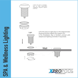 XPRO Mini LED-verlichting voor Hottub | Whirlpool | Spa | Jacuzzi | RGB | 23-35 mm | mat