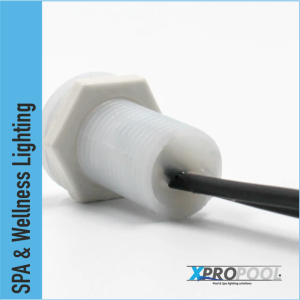 XPRO Mini lumière LED pour Hottub | Whirlpool | Spa | Jacuzzi | RGB | 23-35mm | finition mate