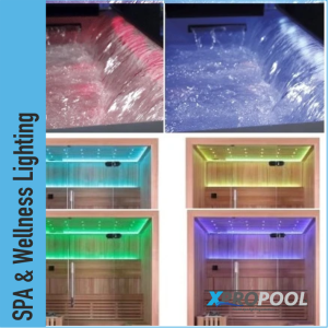 XPRO Mini LED-Licht für Whirlpools - Hottub | Spa | RGB | 17-37mm