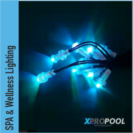 XPRO Mini LED-Licht für Whirlpools - Hottub | Spa | RGB | 17-37mm