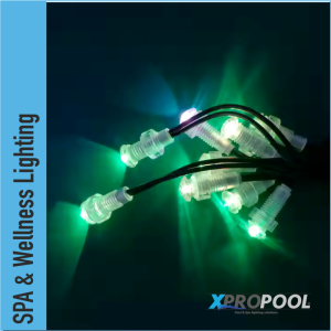 XPRO Mini LED light pour Jacuzzi - Hottub | Spa | RGB | 17-37mm