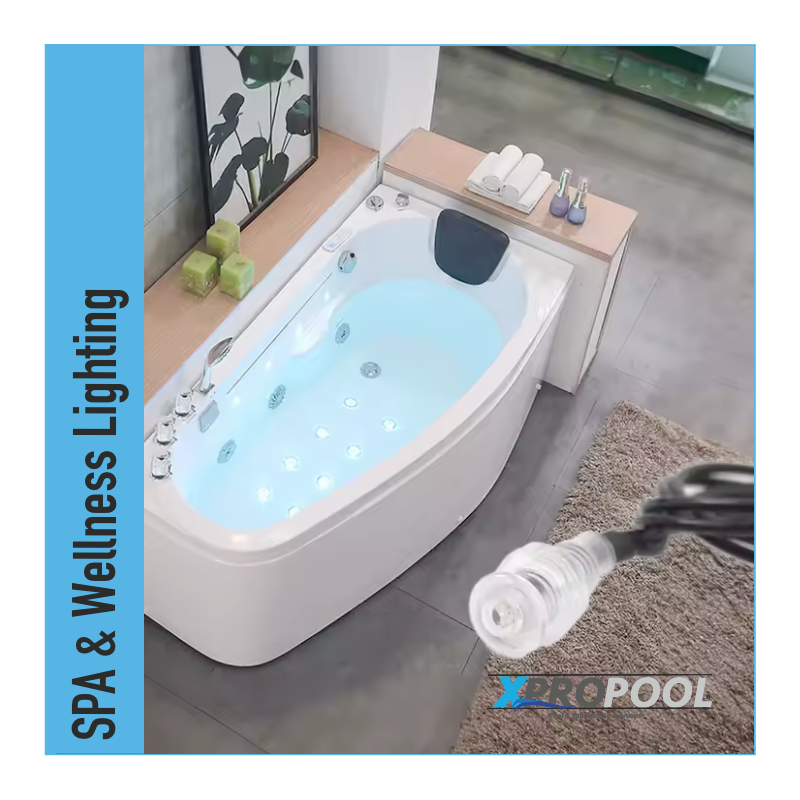 XPRO Mini LED-Licht für Whirlpools - Hottub | Spa | RGB | 17-37mm