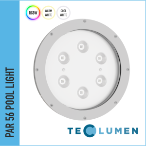 TECLUMEN PAR56 316L standard  singel color en RGB+W