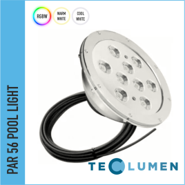 TECLUMEN PAR56 316L POWER Einzelfarben und RGB+W
