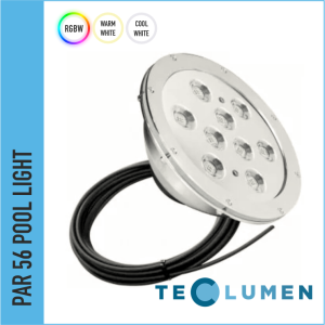 TECLUMEN PAR56 316L POWER Einzelfarben und RGB+W