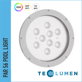 TECLUMEN PAR56 316L POWER Einzelfarben und RGB+W