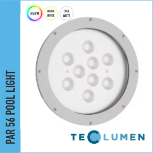 TECLUMEN PAR56 316L POWER monocolor y RGB+W