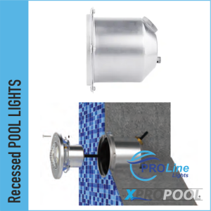 Alternative à l'éclairage LED pour piscine en acier inoxydable IntelliBrite de Pentair 146x108mm