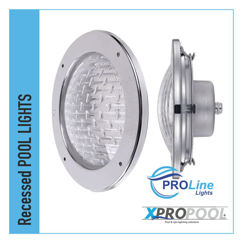 Alternatief voor Pentair IntelliBrite Roestvrij Staal LED Zwembadlamp 258x29mm