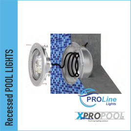 Alternatief voor Pentair IntelliBrite Roestvrij Staal LED Zwembadlamp 258x29mm