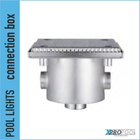 Kabel aansluitdoos voor zwembad verlichting RVS IP65