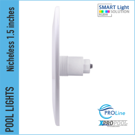 PROLINE | Lampe de piscine Ultrathin 260x19x88 mm ABS | 1.5 pouces | Gris