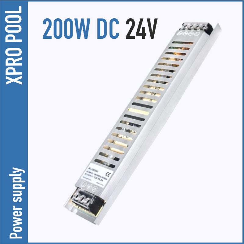 Power supply 24V DC 200W 10.00A Slim Line