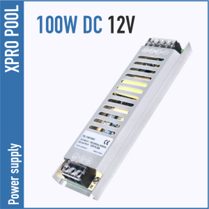 Voeding 12V DC 100W 3.33A Slim Line