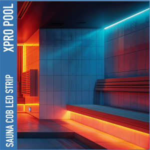 SET COB LED RGB+W Strips for Sauna IP67 for high temperature & humid environments up to 105 C UL certificate