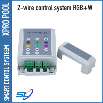 XPRO POOL | Slimme controller voor zwembadverlichting ( Smart ) 2 aderig systeem