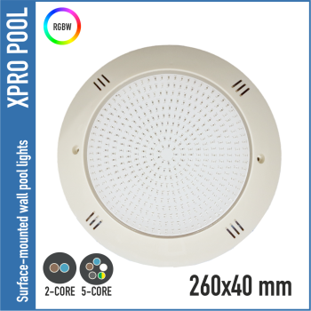 Opbouw LED Zwembadlamp - RGB - RGBW