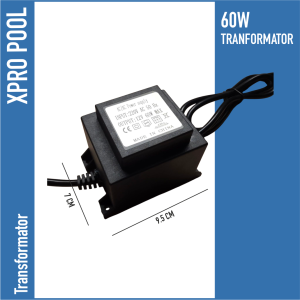 XPRO POOL | 60W Transformator zwembad verlichting 12V AC