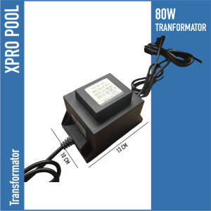 XPRO POOL | 80W Transformator zwembad verlichting 12V AC