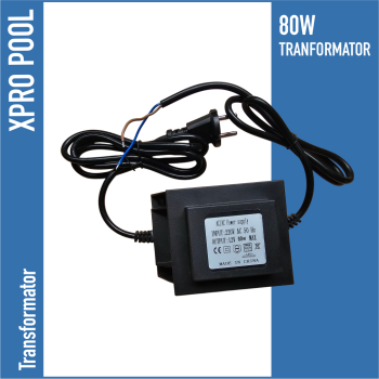 XPRO POOL | 80W Transformator zwembad verlichting 12V AC
