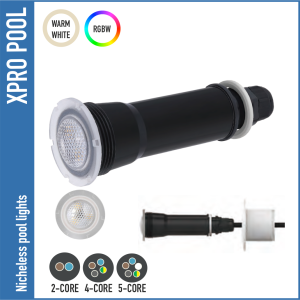 Alternatief voor Pentair GloBrite 1,5 inch LED-zwembadlamp zonder nis