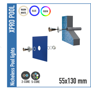 Nicheless LED Pool and Spa Light - Multiple Color Options