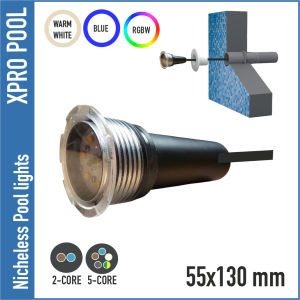 Nicheless LED Pool and Spa Light - Multiple Color Options