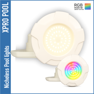 Nicheless pool light midi 117X13 | WARM WHITE / RGB+W 10W | 1.5 inch