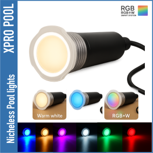 Nicheloze LED-zwembad- en spalamp - meerdere kleuropties 12 W